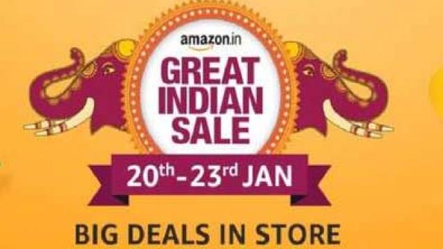 Amazon Great Indian Sale 1월 20일부터 여러 상품 할인 행사